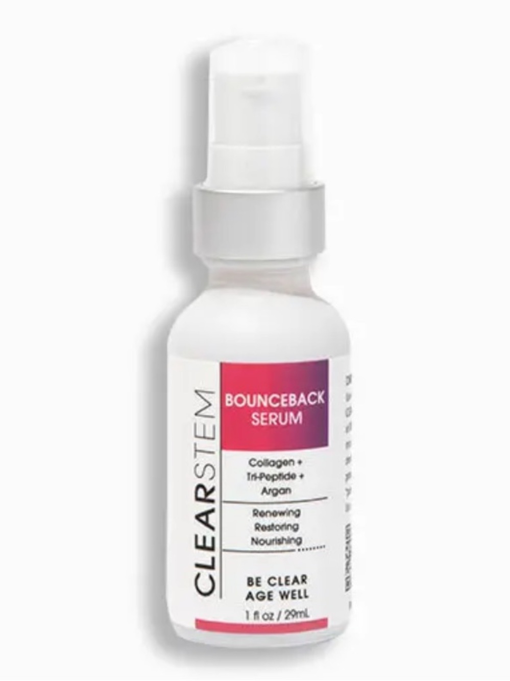 CLEARSTEM BOUNCEBACK Fine Lines Serum 30ml BRAND NEW IN BOX